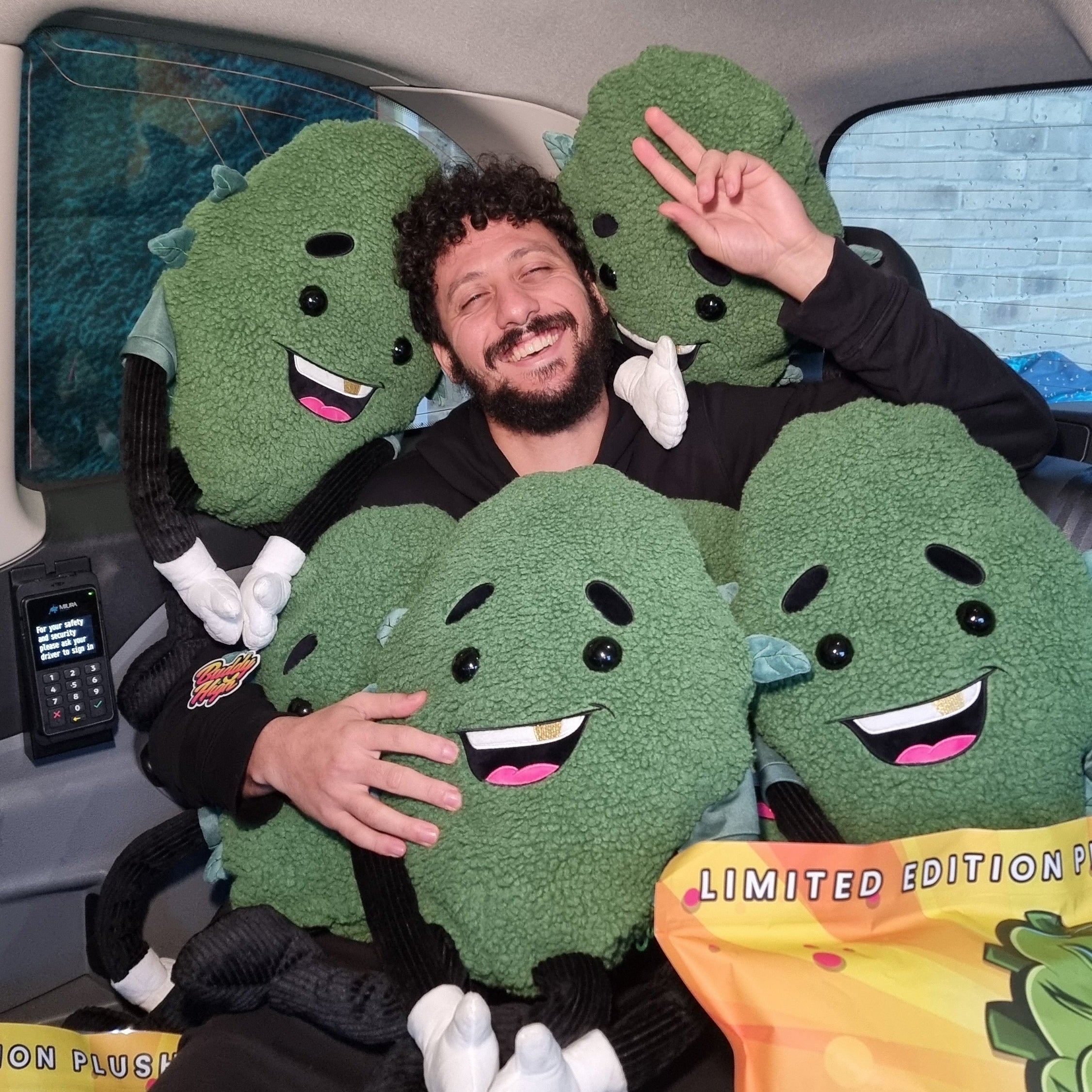 Buddy High Plush Toy - Limited Edition Terpene-Infused Stress